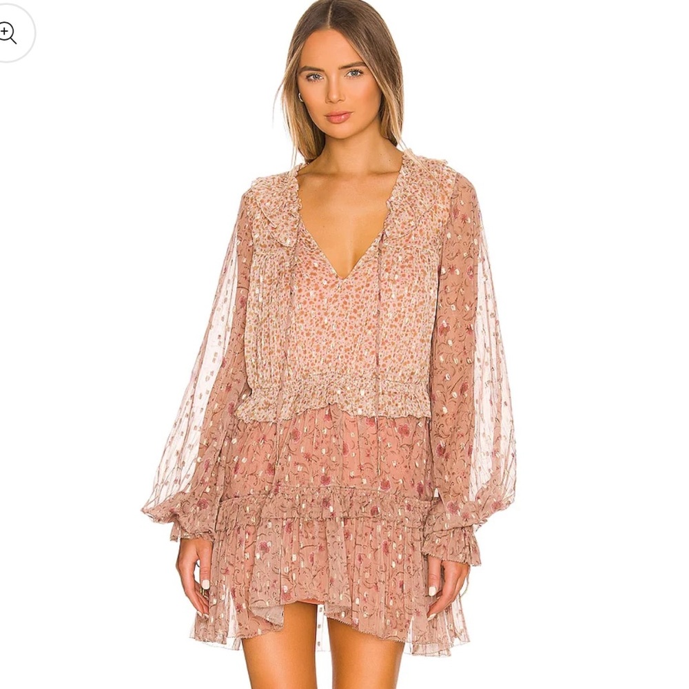 NWT Tularosa Delphine Mini Dress in Antoinetta Floral